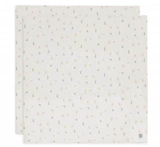 JOLLEIN Zavinovacie plienky 2ks 115x115cm Jangle Jambo